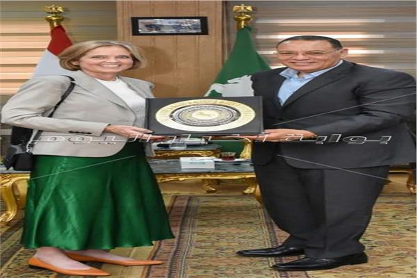 محافظ الشرقية يؤكد العلاقات بين مصر والنرويج قوية وعميقة