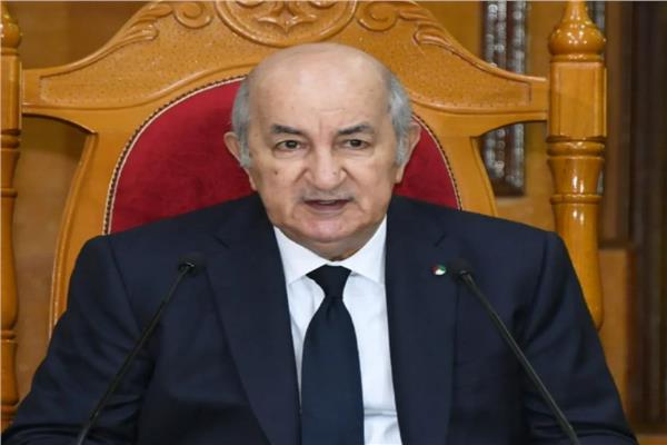 الرئيس الجزائري عبد المجيد تبون