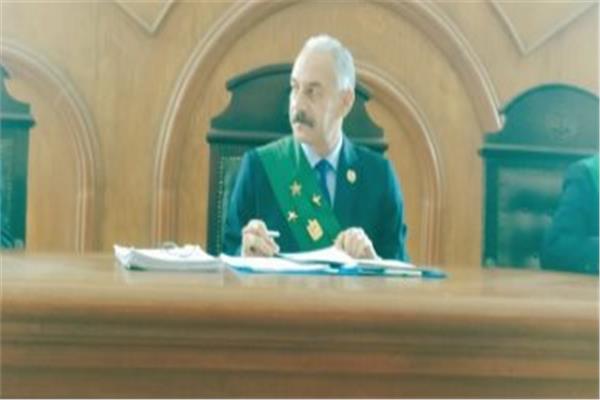 المستشار ياسر الوصيف رئيس المحكمة
