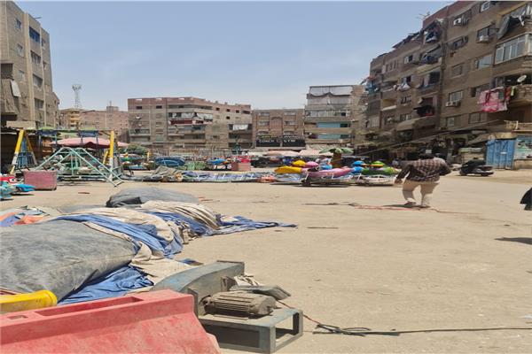التحفظ على محتويات ملاهي أطفال مخالفة بطابق الديابة في بولاق الدكرور