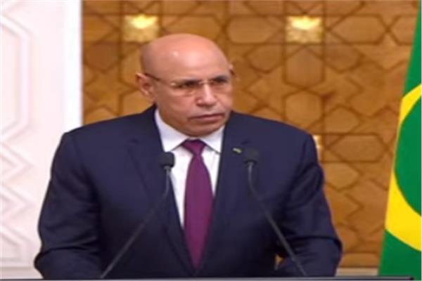 الرئيس الموريتاني محمد ولد الشيخ الغزواني