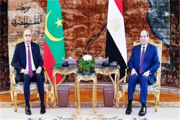 عبد الفتاح السيسي ومحمد ولد الغزواني