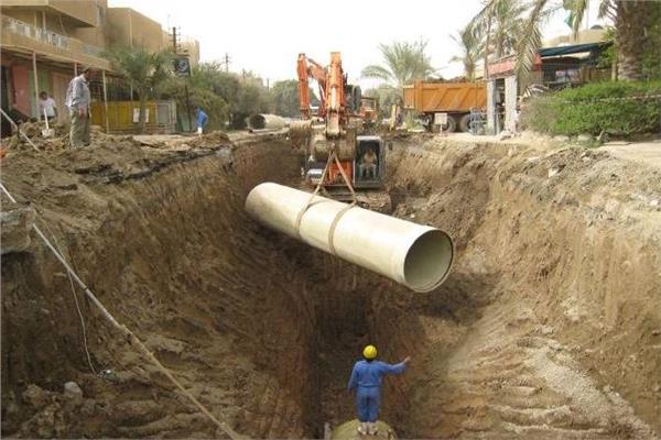 تطوير شبكة الصرف الصحي