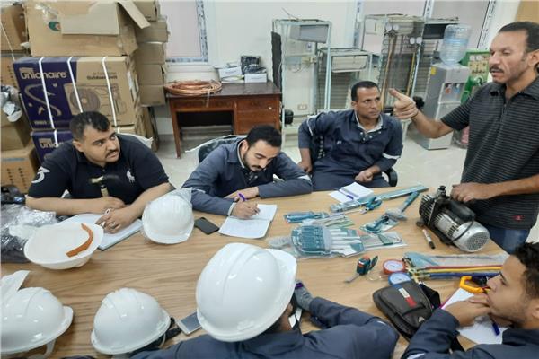فعاليات مركز التدريب المهنى بحي بولاق الدكرور بالجيزة