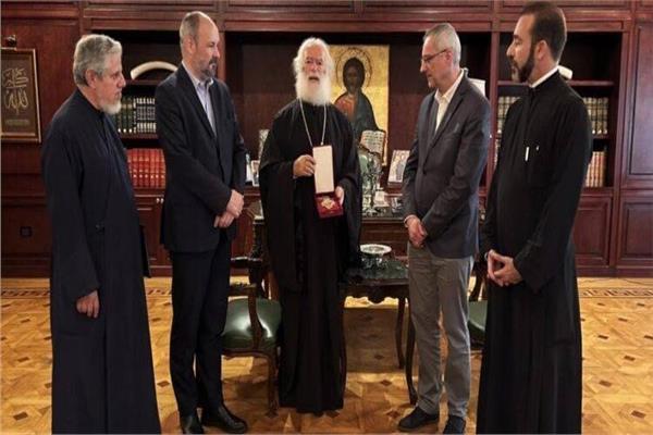 البابا ثيودروس يستقبل ممثلي  الكنيسة البولندية المستقلة