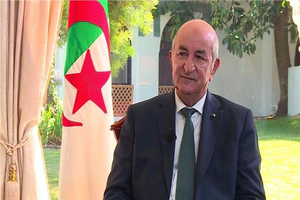 الرئيس الجزائري عبد المجيد تبون