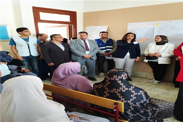 نائب محافظ البحيرة تشهد إنطلاق فعاليات مبادرة《 أنت الحياة》 بقرية الابعادية بدمنهور