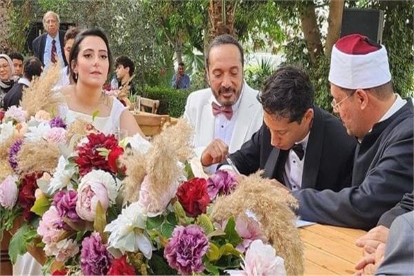 نجل الفنان علي الحجار وزوجته