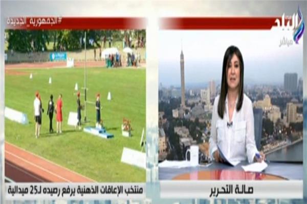 سامية محمد، الحاصلة على ذهبية الرمح من ذوي الاحتياجات الخاصة