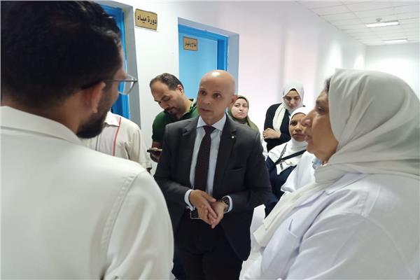  الدكتور هشام شوقي مسعود وكيل وزارة الصحة بالشرقية