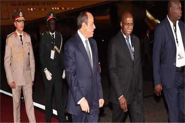 جانب من جولة الرئيس الإفريقية