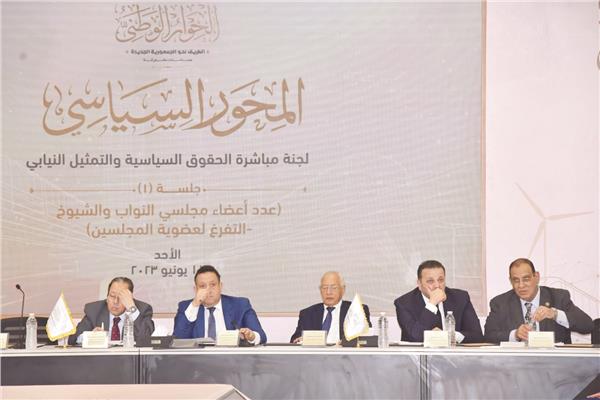 جانب من مناقشات إحدى جلسات المحور السياسى