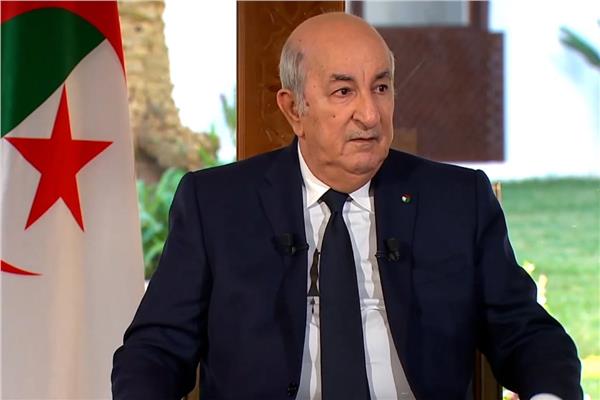 الرئيس الجزائري عبد المجيد تبون