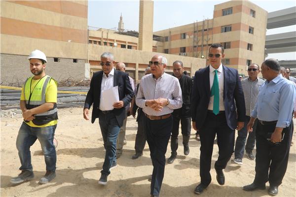 محافظ الجيزة يتفقد نسب العمل بمشروع التطوير الشامل بمستشفى بولاق الدكرور