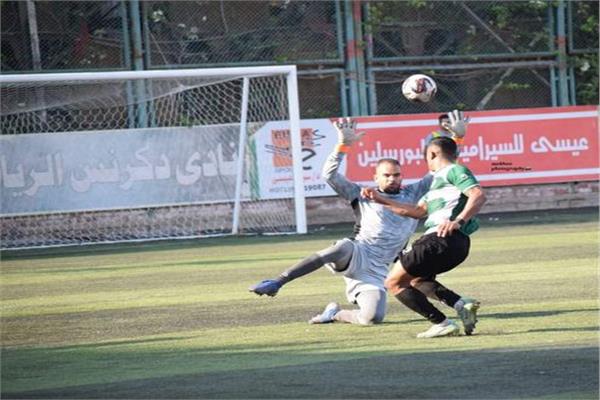 جانب من المباراة
