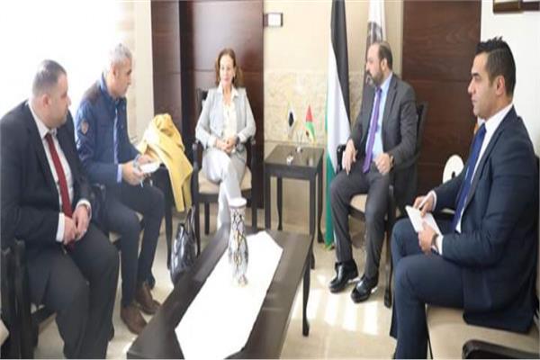 وفد الوكالة الإيطالية للتعاون الإنمائي