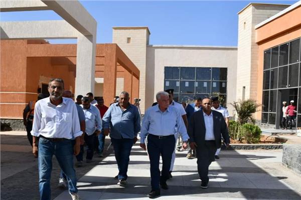 جولة تفقدية ا اللواء خالد فوده محافظ جنوب سيناء