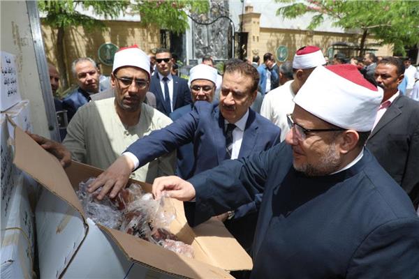 محافظ المنوفية ووزير الأوقاف