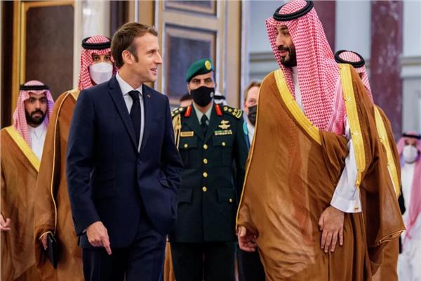 الرئيس الفرنسي وولي العهد السعودي
