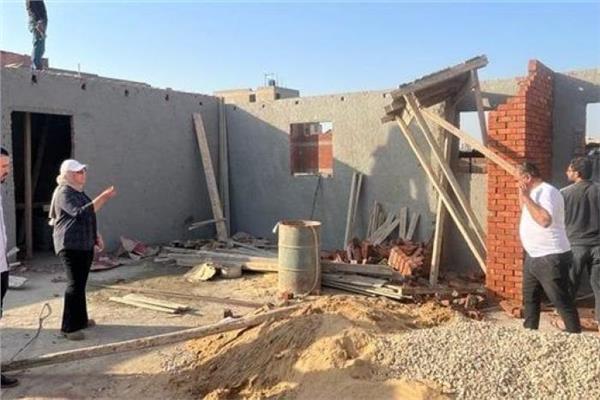 إزالة البناء المخالف 