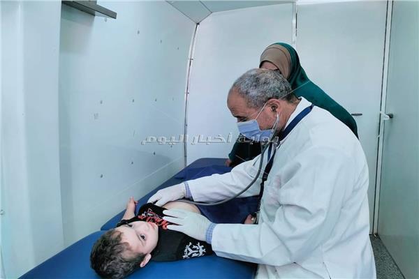 قافلة علاجية مجانية