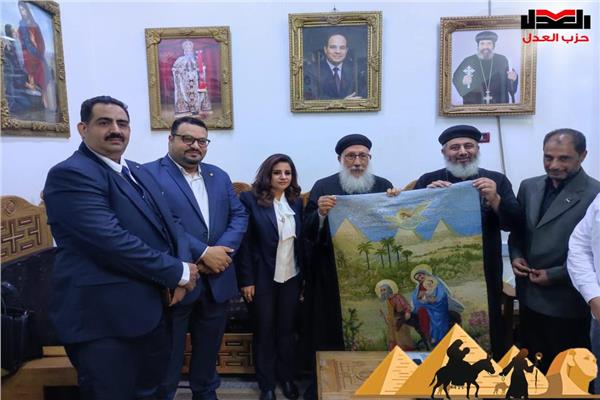 العدل يطلق أولى فاعليات حملة رحلة العائلة المقدسة بمصر "مسار البركة"  