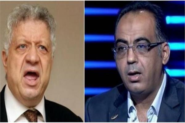  أبو المعاطي زكي ومرتضي منصور