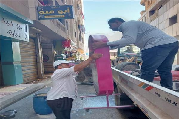 جانب من الحملات التفتيشية