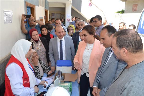  فعاليات مبادرة رئيس الجمهورية "100 يوم صحة"