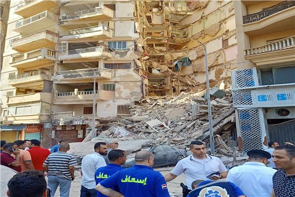 العقار المنهار بسيدي بشر