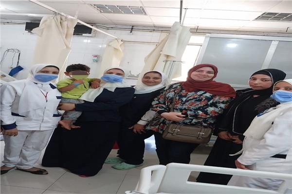 انقاذ طفل عامين من الموت المحقق 