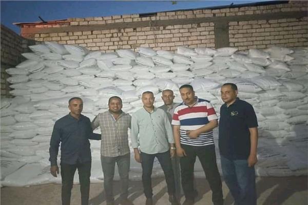 ضبط 50 طن أسمدة زراعية محظور تداولها