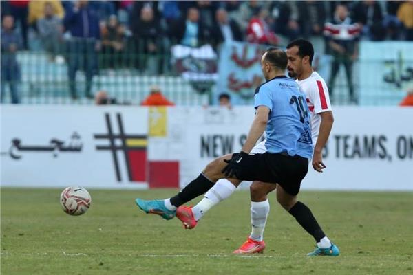 الزمالك وغزل المحلة_ مباراة سابقة