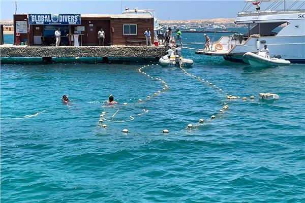 شواطىء الغردقة في استقبال العيد
