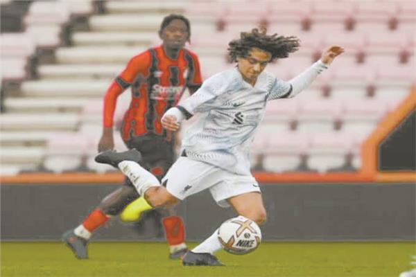 كريم أحمد سامح لاعب ليفربول