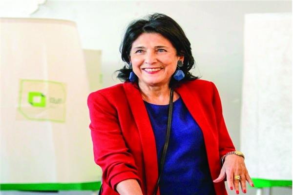  سالومي زورابيشفيلي الرئيسة الجورجية