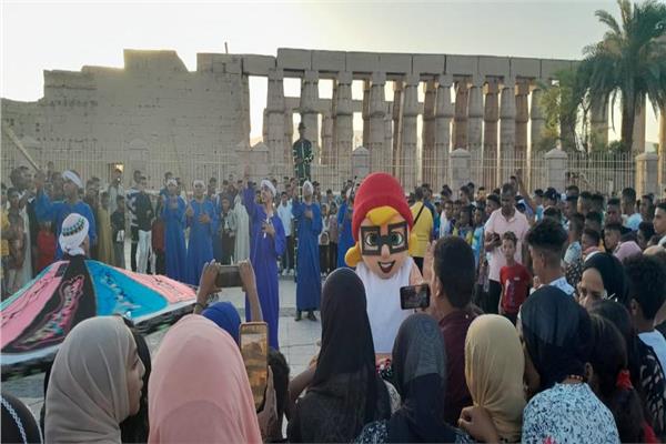  الاحتفالات بمعبد الاقصر