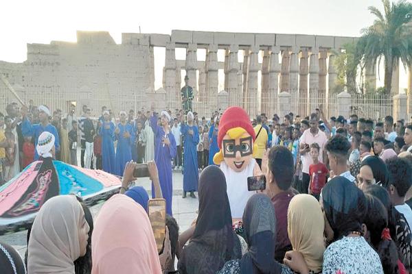 فعاليات احتفالية متنوعة بالأقصر