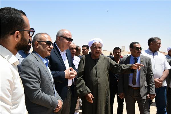 الغابة الشجرية بالصالحية في قنا 