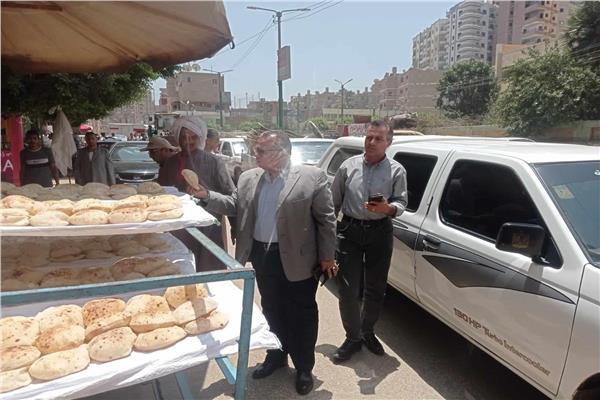 حملة تموينية على المخابز البلدية