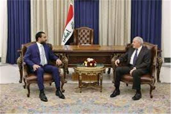  رشيد والحلبوسي يبحثان تطورات الأوضاع 