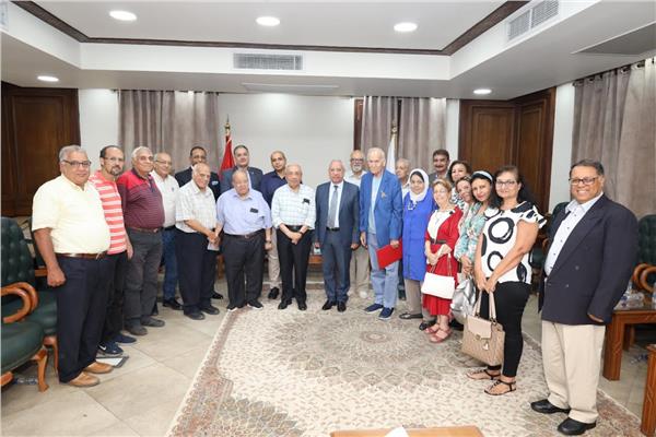 لقاء نقيب المهندسين مع وفد مهندسي مصر الجديدة ومدينة نصر