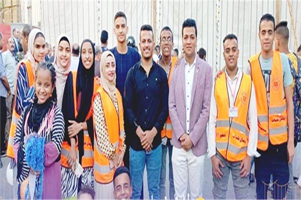 الشباب شاركوا في الاحتفاليات التي نظمها  أعضاء برلمان شباب مصر