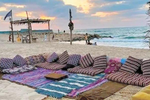 تطوير وتجميل شواطئ شمال سيناء