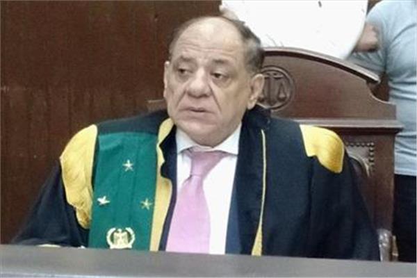 المستشار إبراهيم عبد الخالق إبراهيم رئيس المحكمة