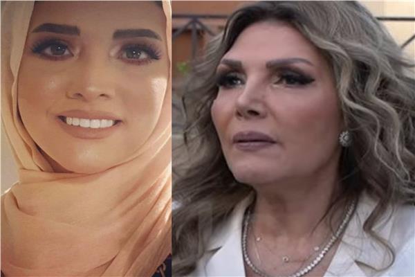 نادية مصطفى وإبنة شقيقتها