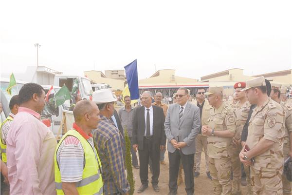 جانب من فعاليات وزيارات قوات الدفاع الشعبى والعسكرى