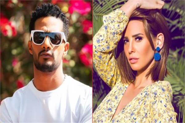 إيمان العاصي ومحمد رمضان