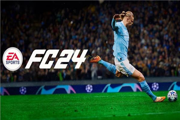 «هالاند» نجم الغلاف الرسمي للعبة «24 EA SPORTS FC»