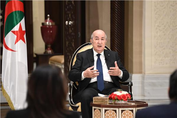 الرئيس الجزائري عبدالمجيد تبون